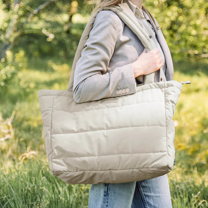 Done By Deer Quilted Changing Tote Bag Sand