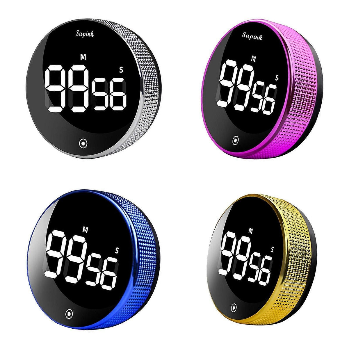 Magnetic Digital Smart Rotation Countdown Timer for Kitchen Home