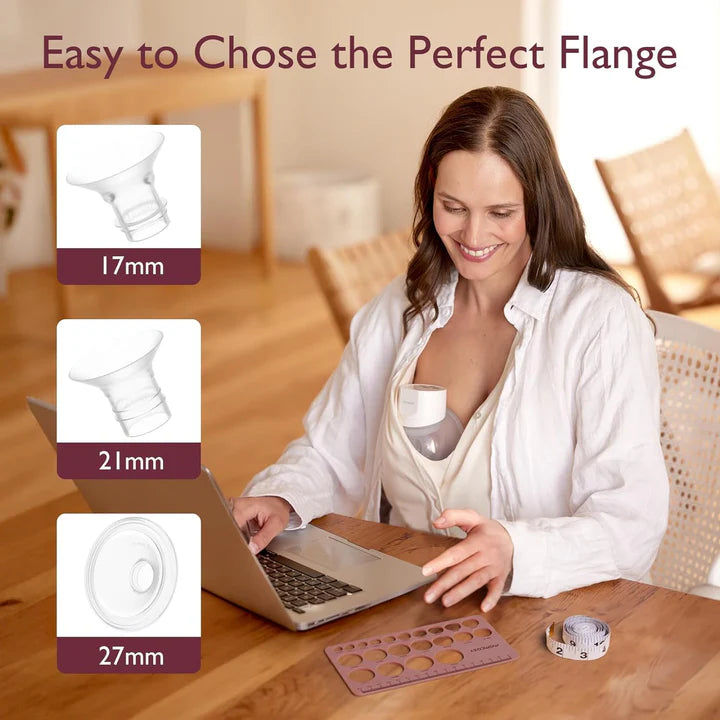 Momcozy Nipple Ruler & Flange Size Guide