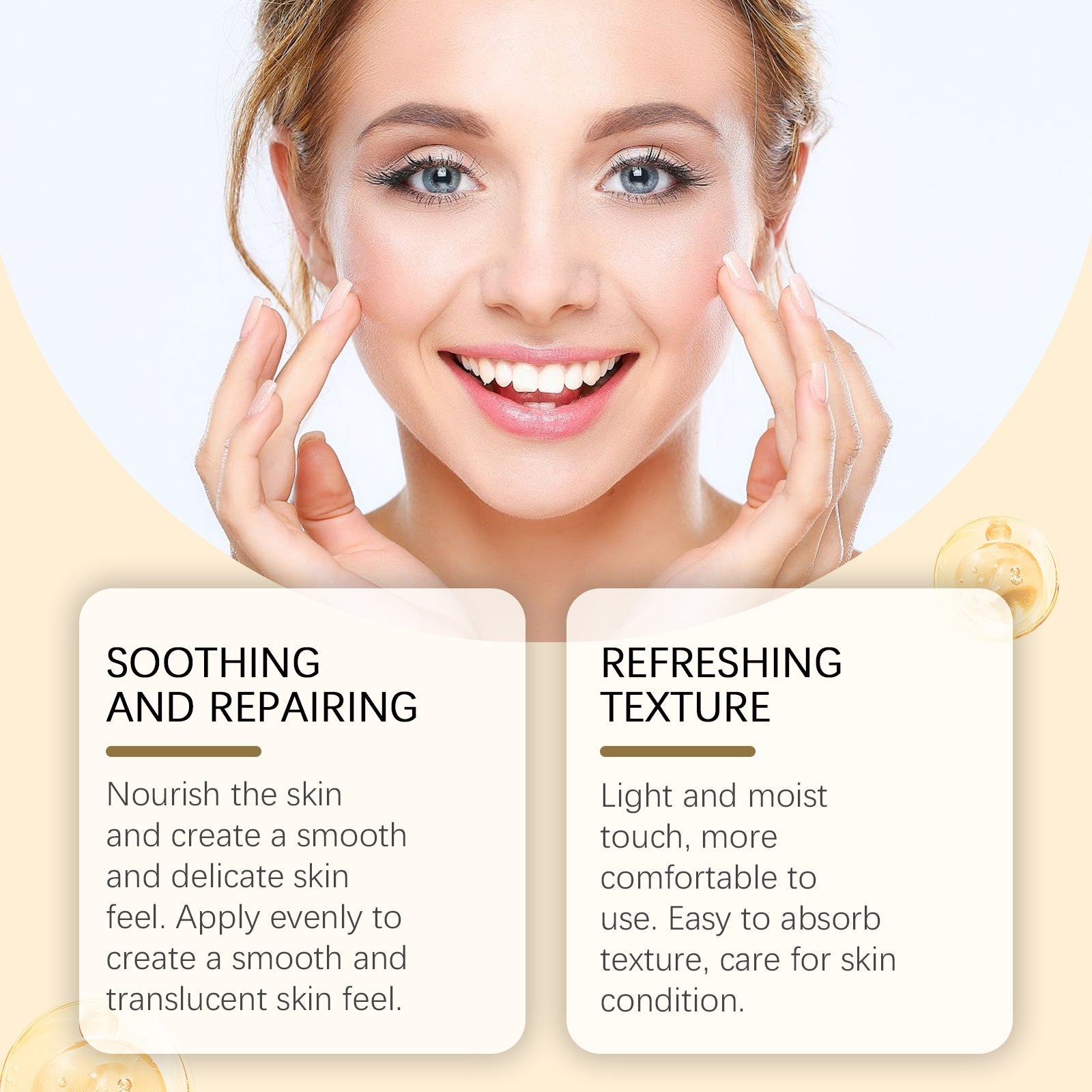 Bee Venom Acne Repair Cream, Deep Moisturizing, Gentle Skin Care, Clear Acne, Nourishing, Smooth Skin ,120g
