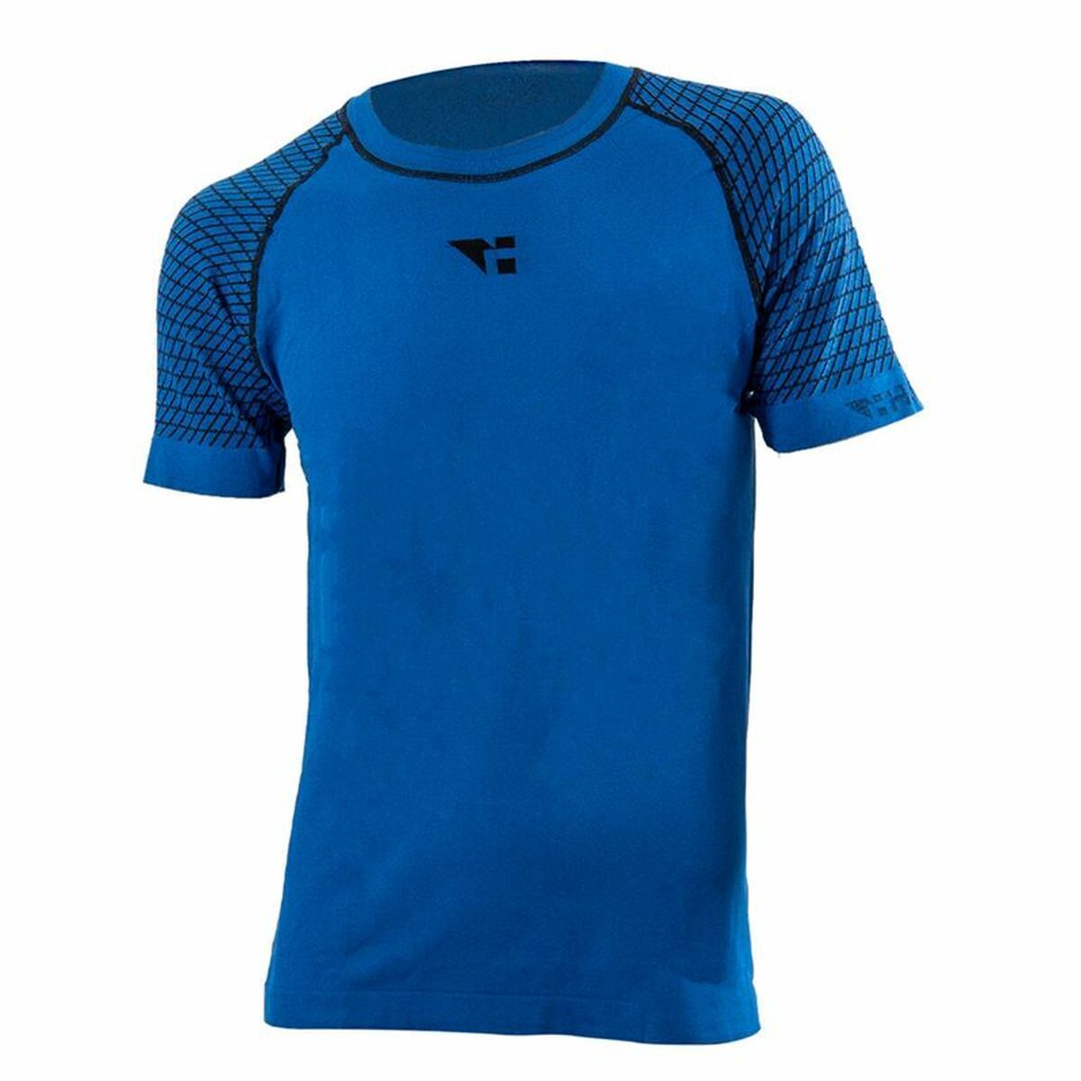 تي شيرت رجالي بأكمام قصيرة Hanker Kampo أزرق