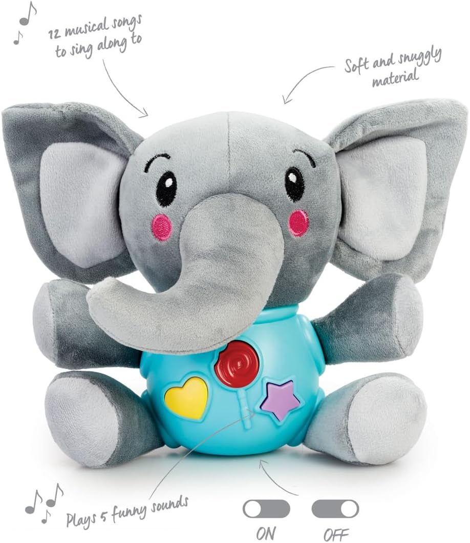 Little Lot Musical Elephant Learning Toy