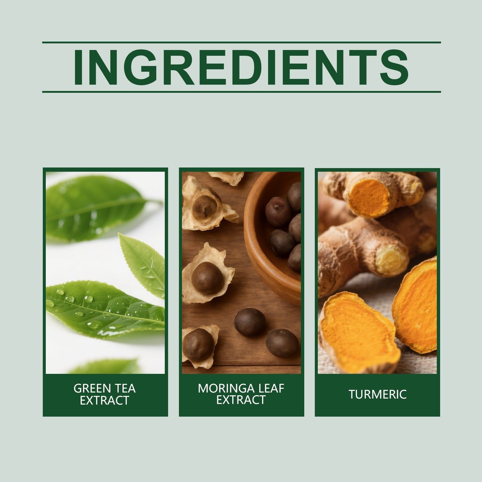 Boost Your Body Care with Green Tea & Moringa, Daily Digestive Support, Weight Management ,1 set