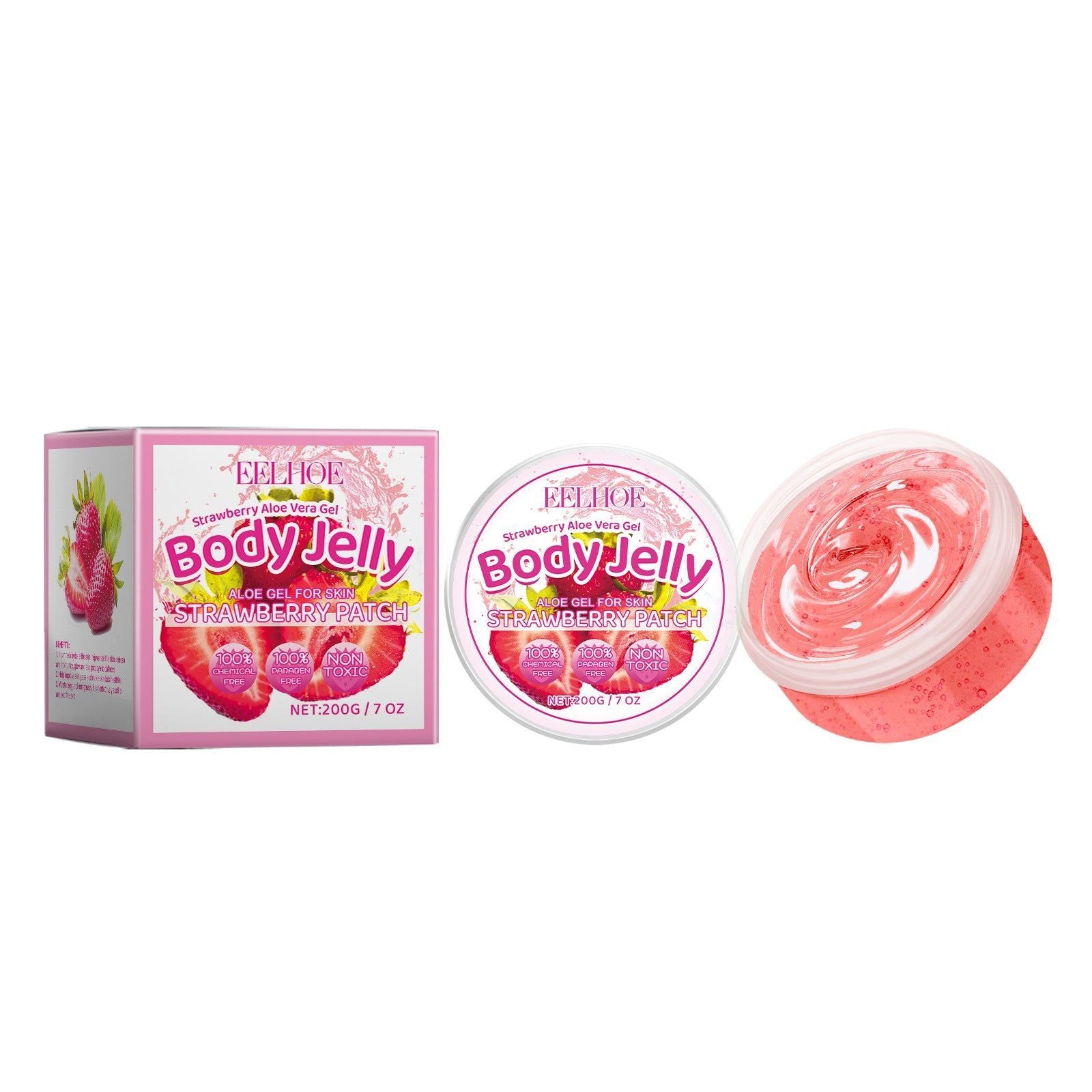 Body Care Gel, Moisturizing, Oil Control, Refreshing Aloe Vera, Skin Hydration ,200g