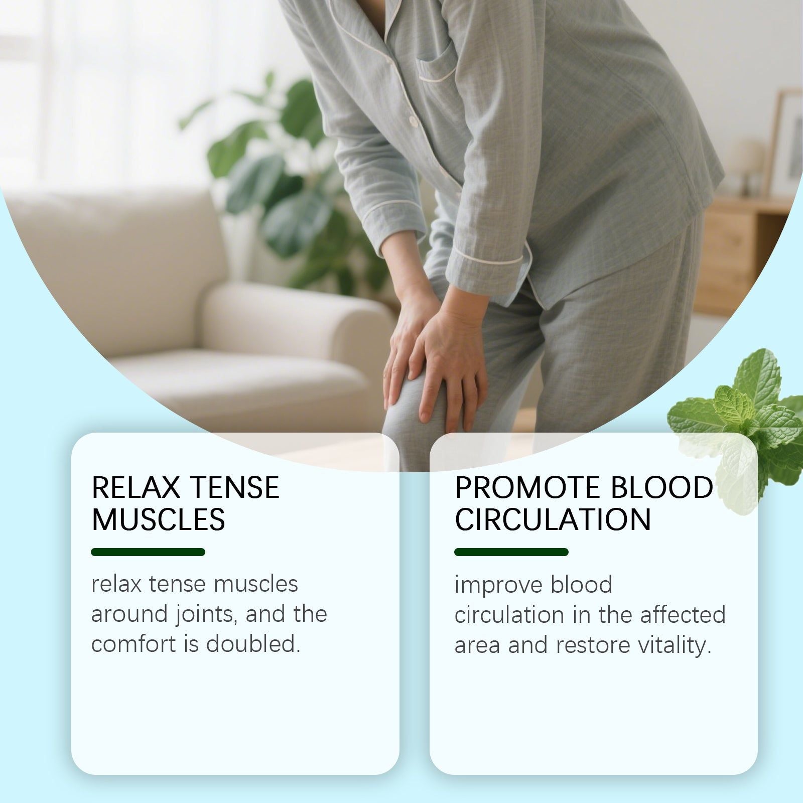 Joint Care Cream, Relieve Pain, Improve Flexibility, Gentle Formula, Daily Massage ,30g