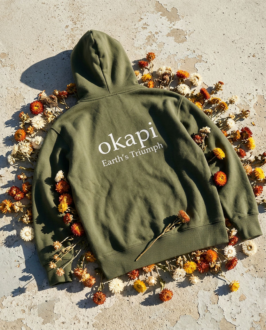 Okapi Green Canopy Hoodie