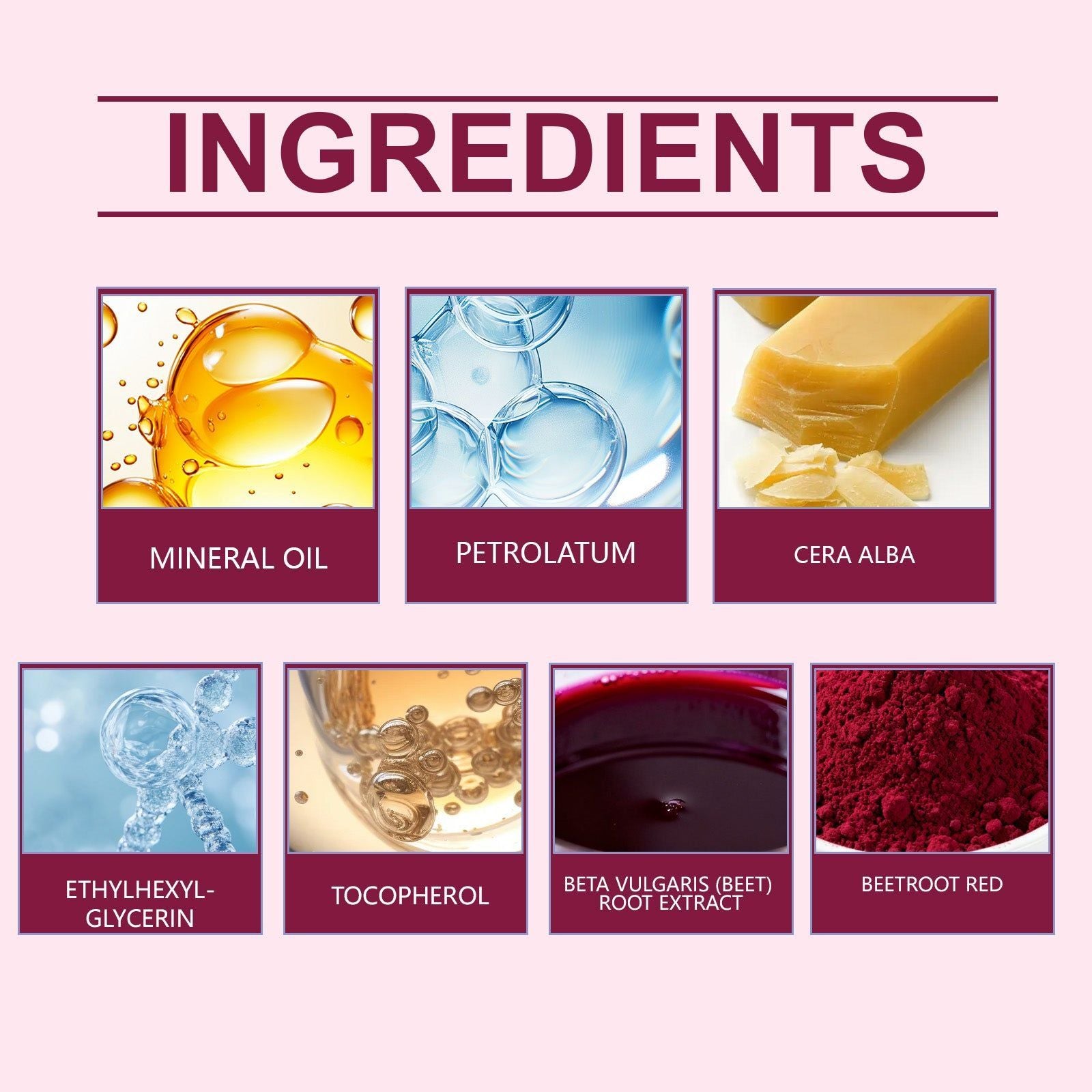 Beetroot Lip Care Balm, Hydrating, Nourishing, Moisturizing, Reduces Pigmentation ,5g