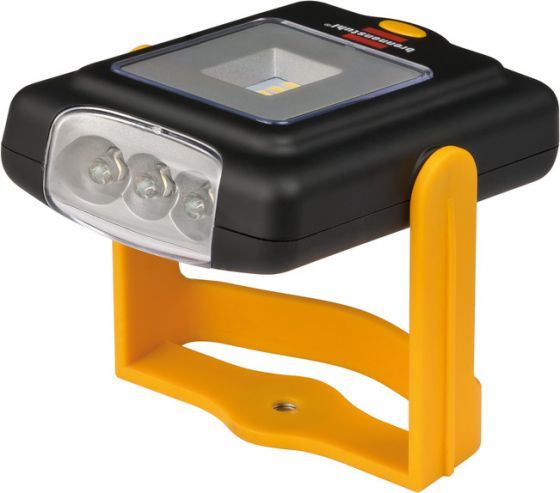 BRENNENSTUHL 1175420010 4+3 SMD LED worklight in practical pocket size (360° rotatable, foldable hook, max. 24 hours light duration)