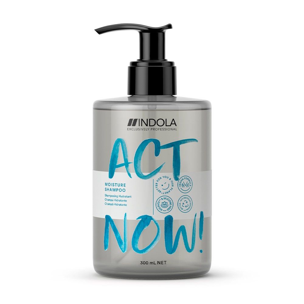 Indola Act Now Moisture Shampoo, 300ml
