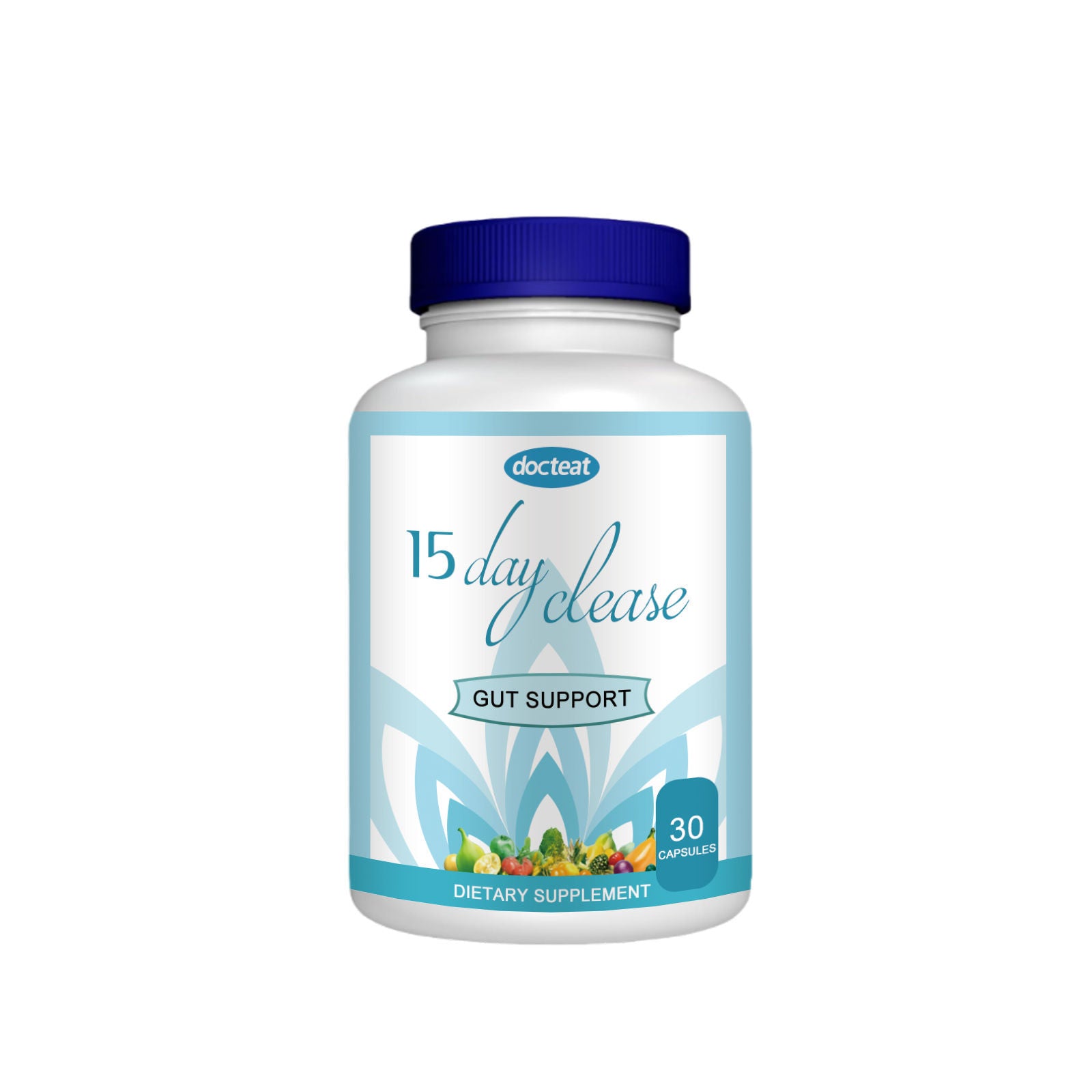 Gentle Body Care, Intestinal Cleansing Capsules, Natural Digestive Support, Daily Detox ,30pcs
