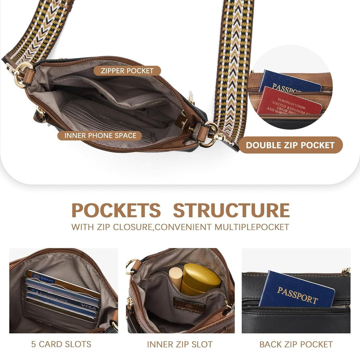 Small Crossbody Phone Purses for Women Crossbody Bags Shoulder Bag