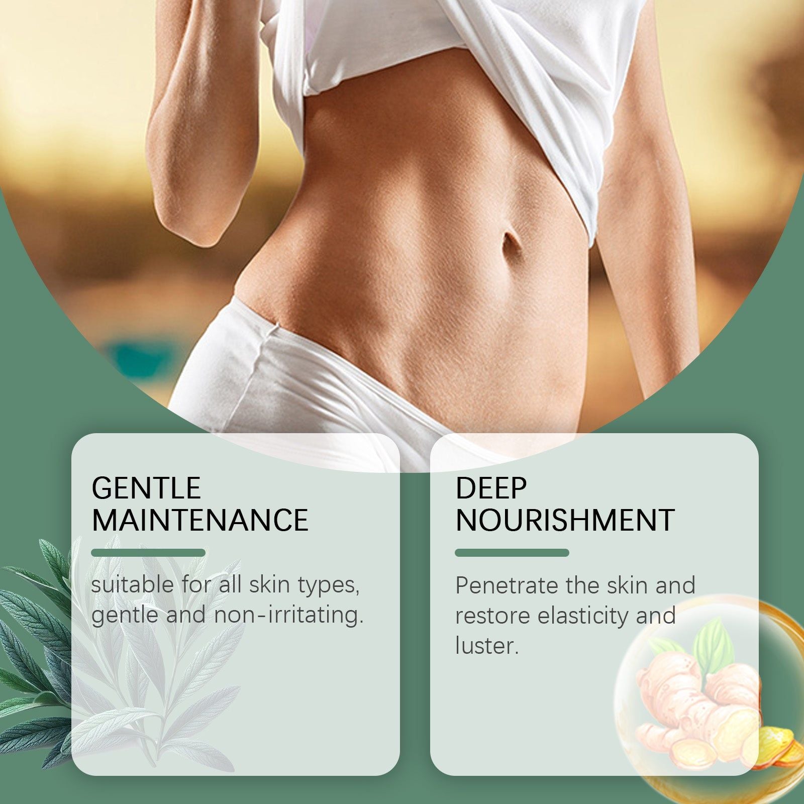 Ginger Cream for Joint Care, Pain Relief, Muscle Relaxation, Sensitive Skin Friendly ,114g