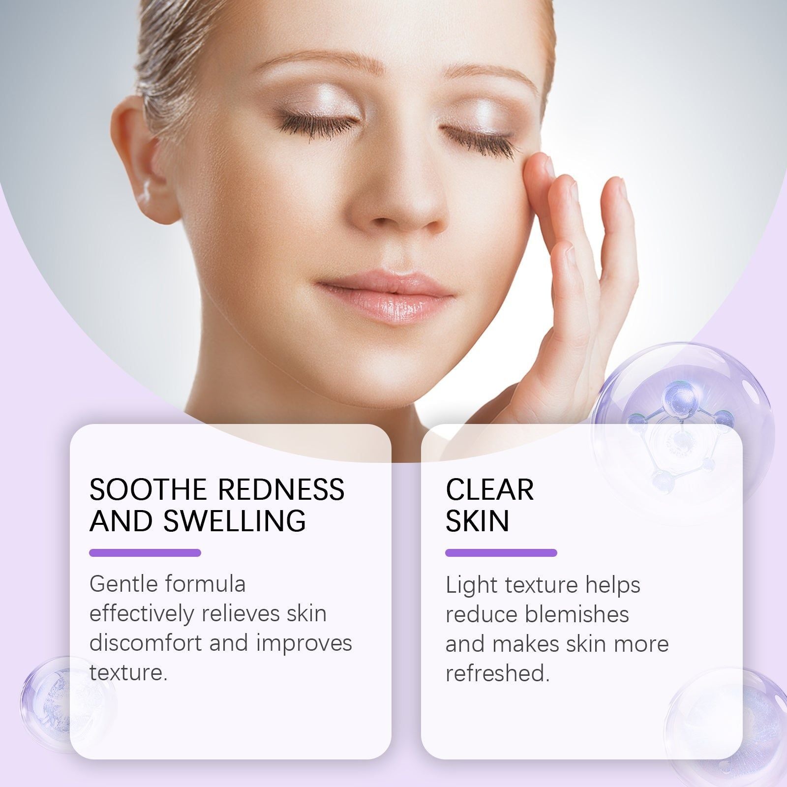 Acne Repair Ampoule, Herbal Acne Treatment, Clear Skin, Blemish Remover ,1set