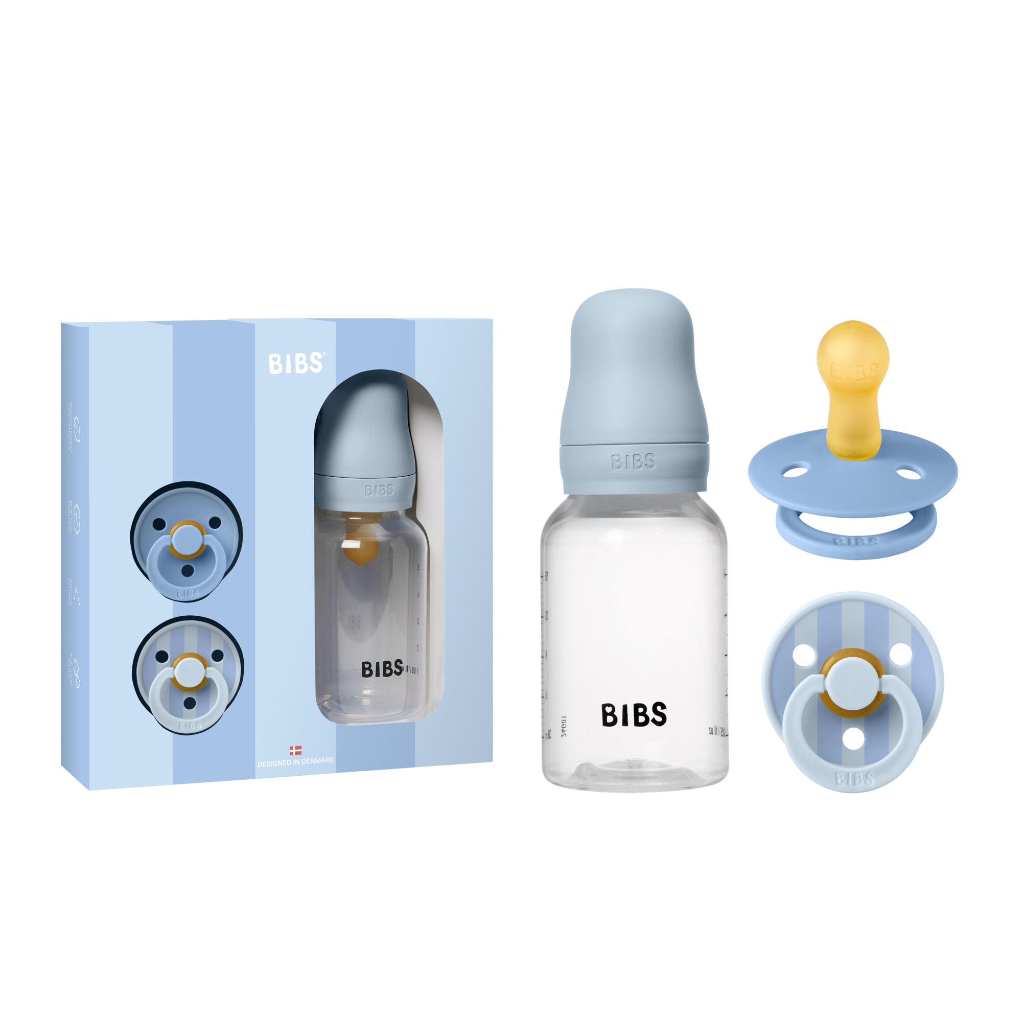 BIBS Baby Sprinkle Gift Set – Baby Blue