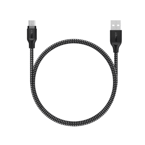 AUKEY مجدول نايلون USB 2.0 إلى مايكرو USB-CB-AM2