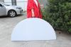 Round White Folding Garden Table #HP-170YZ