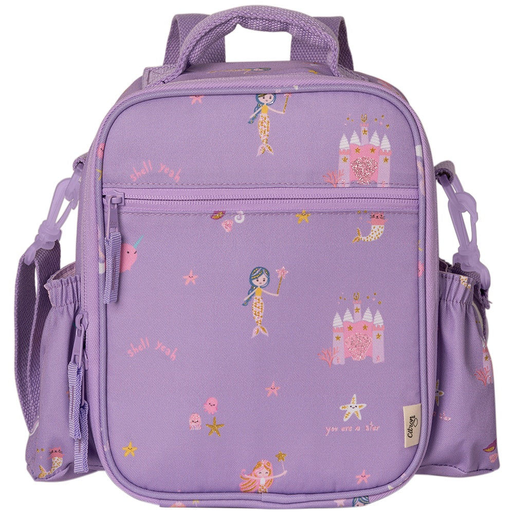 Citron Insulated Lunchbag Backpack - Mermaid