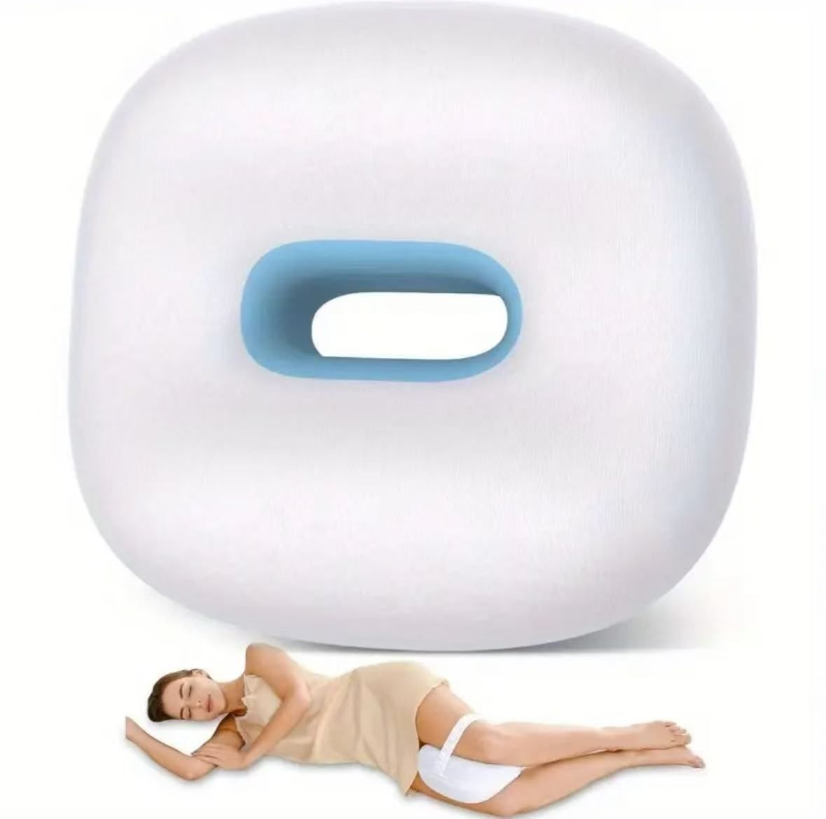 Knee Pillow Memory Foam Leg Pillow for Pregnancy Side Sleeping