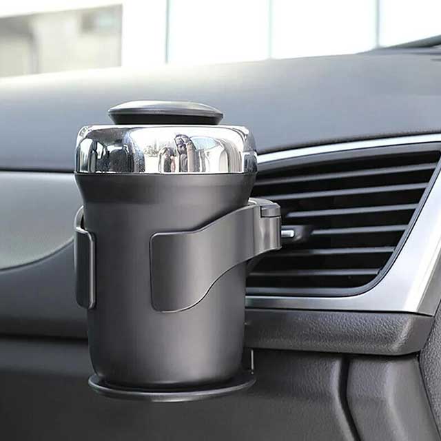 Car Water Cup Holder - Adjustable Auto Drink Holder for Cups, Bottles, and Beverages