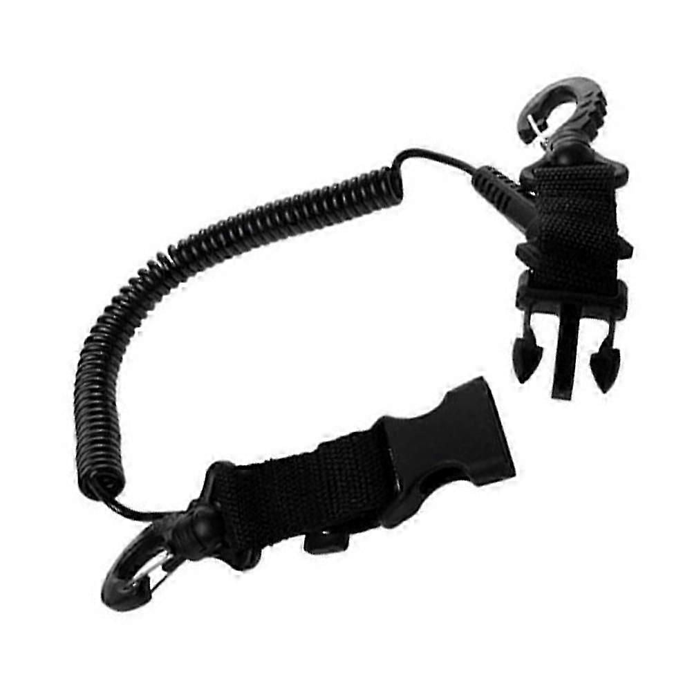 Climbing Underwater Diving Camera Safety Spring Rope Lanyard Strap
