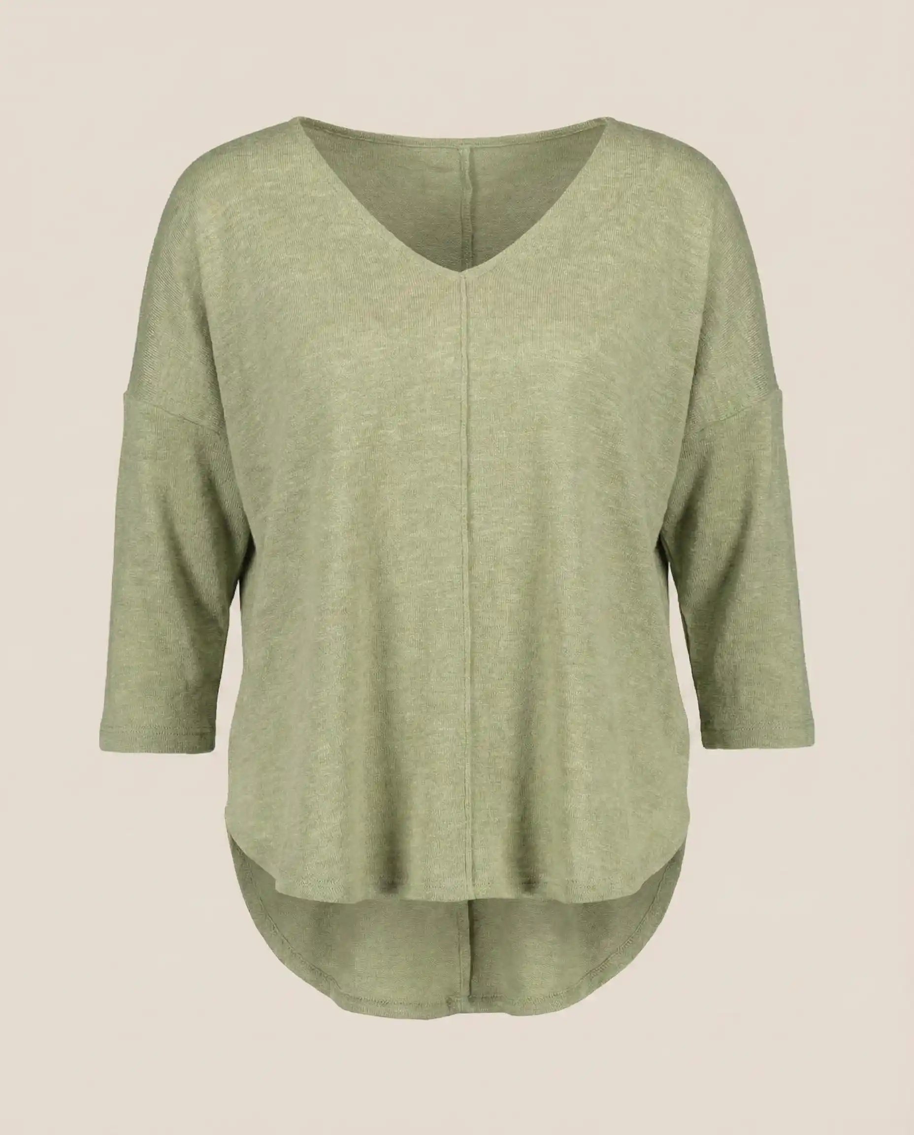 Anthropologie Green Top