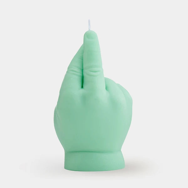 Baby Hand Candle - Crossed Fingers