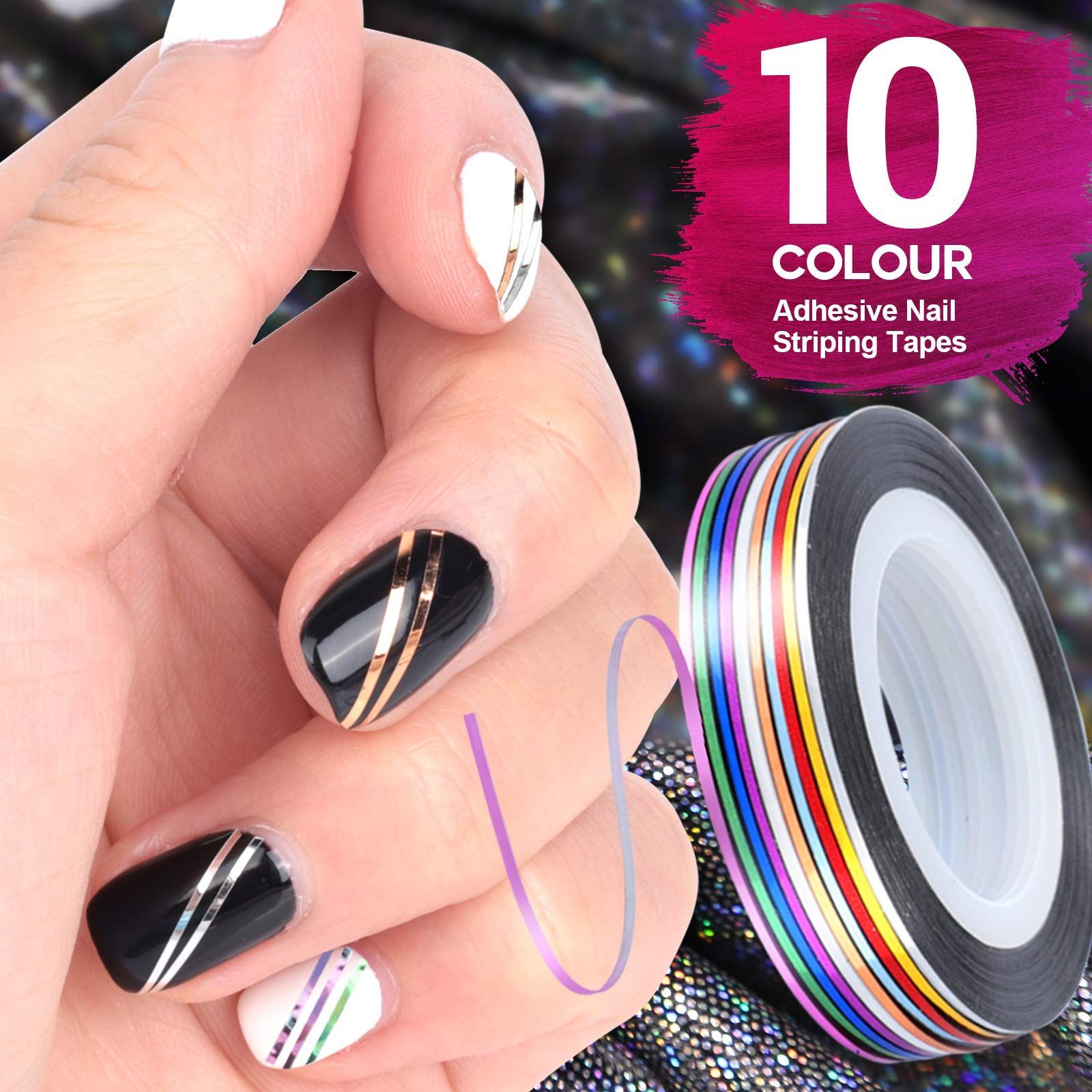 Nail Art Brushes Kit Professional Complete Nail Art Painting Decorative Tool Set