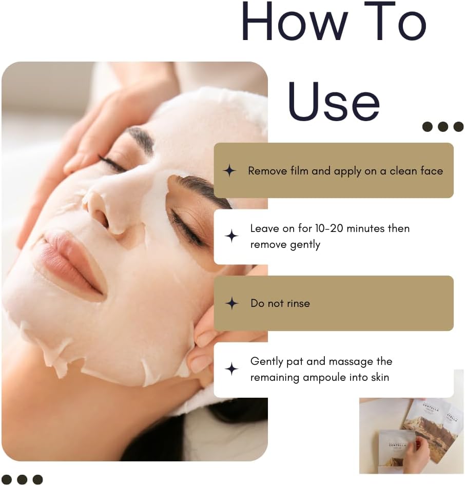 SKIN1004 Madagascar Centella Watergel Sheet Ampoule Mask (1ea)