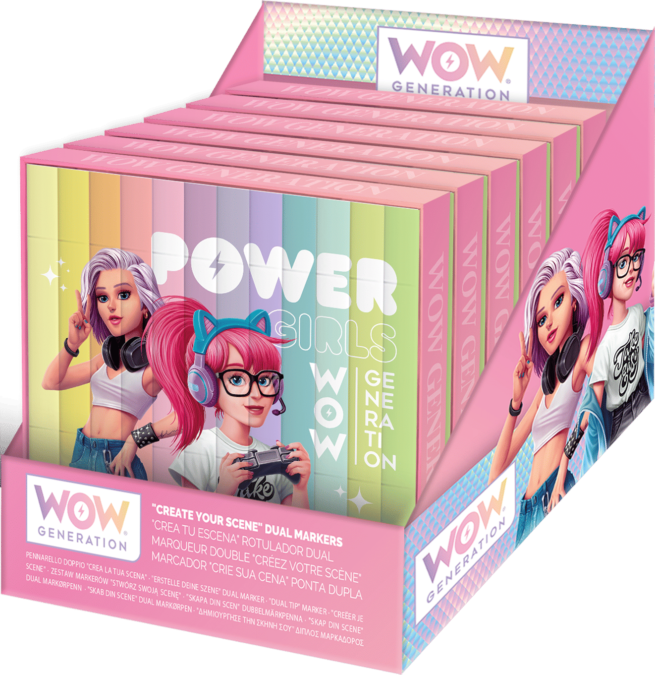 Double Ended Squared Markers-Wow Generation