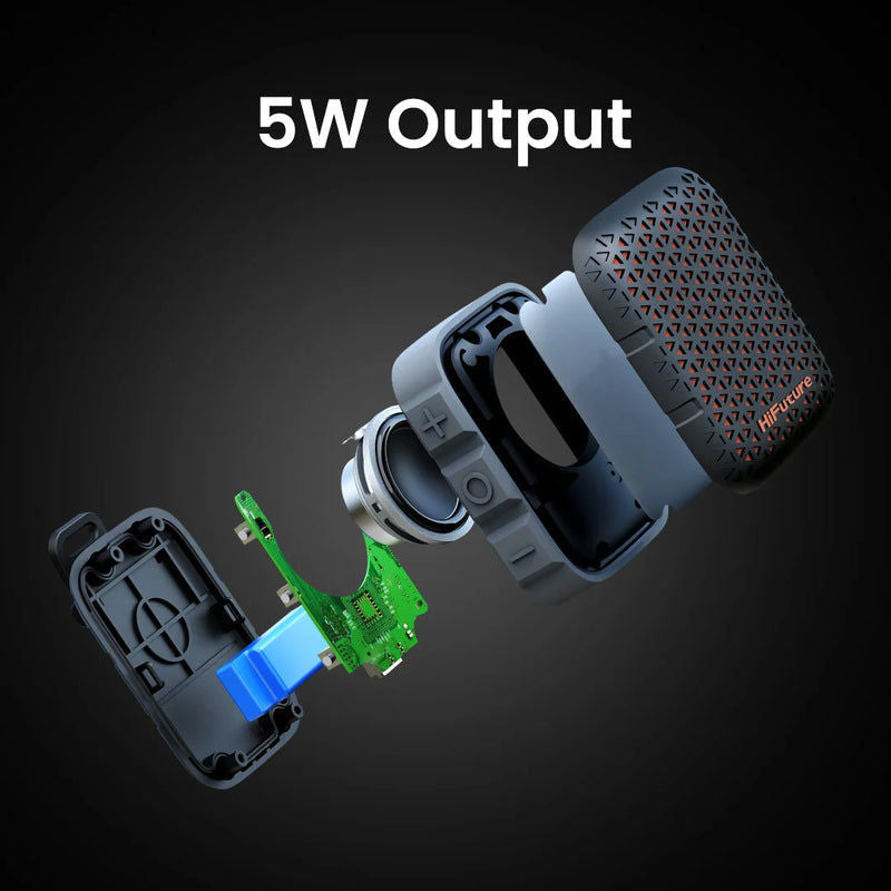 Hifuture Pocket-S Mini Portable & Wearable Bluetooth Speaker