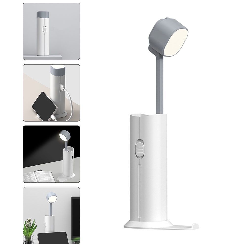 Table Lamp Rechargeable Reading Light Multi-Functional Flashlight