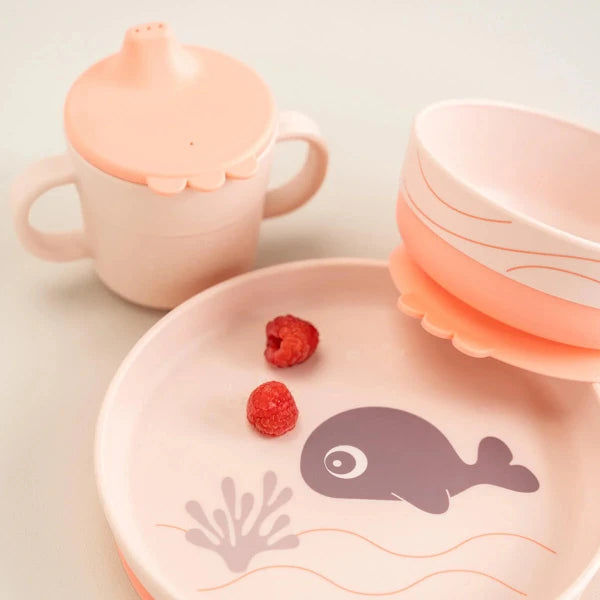 Done By Deer Foodie Dinner Set Wally Powder