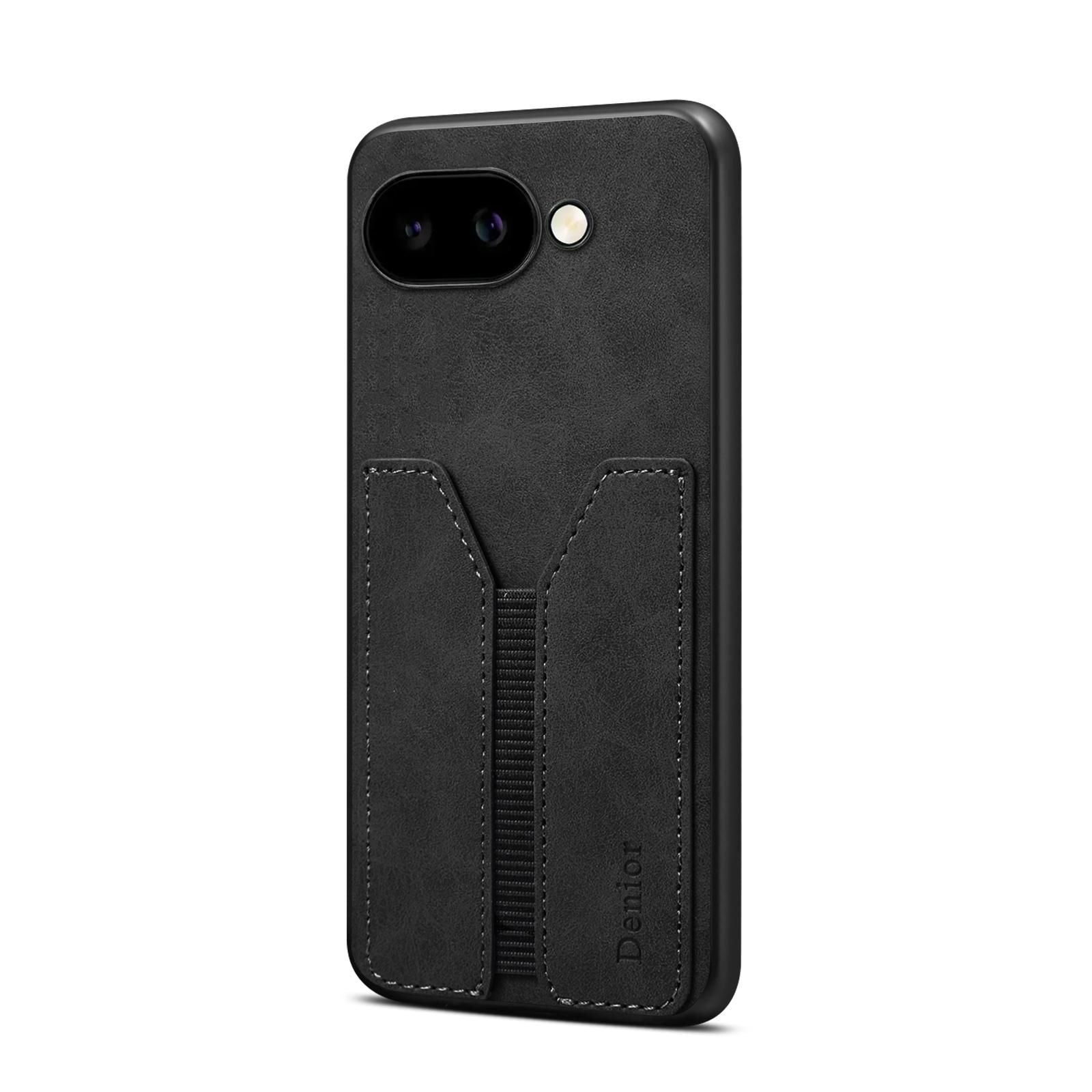 Denior DV Elastic Card Slot PU Case For Google Pixel 9a