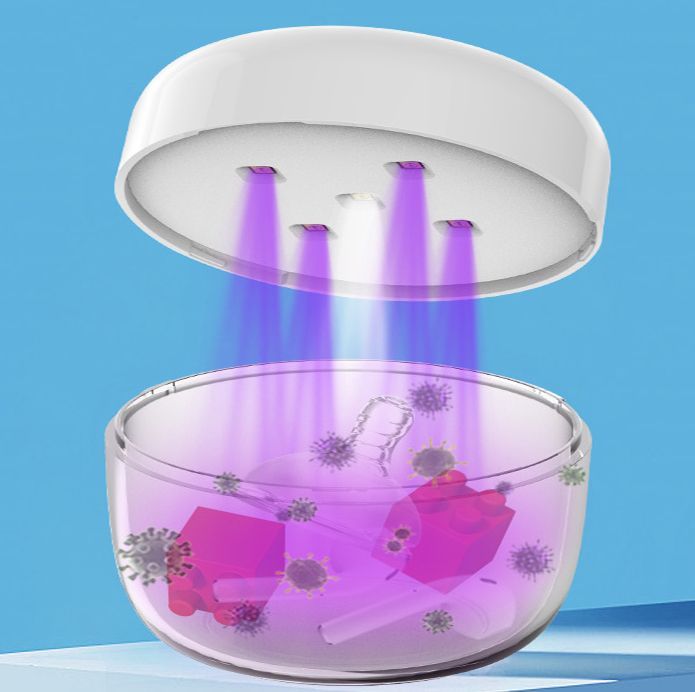 Bottle Nipple Ultrasonic Sterilizer UV Disinfection Box Ultraviolet Intelligent Sterilization