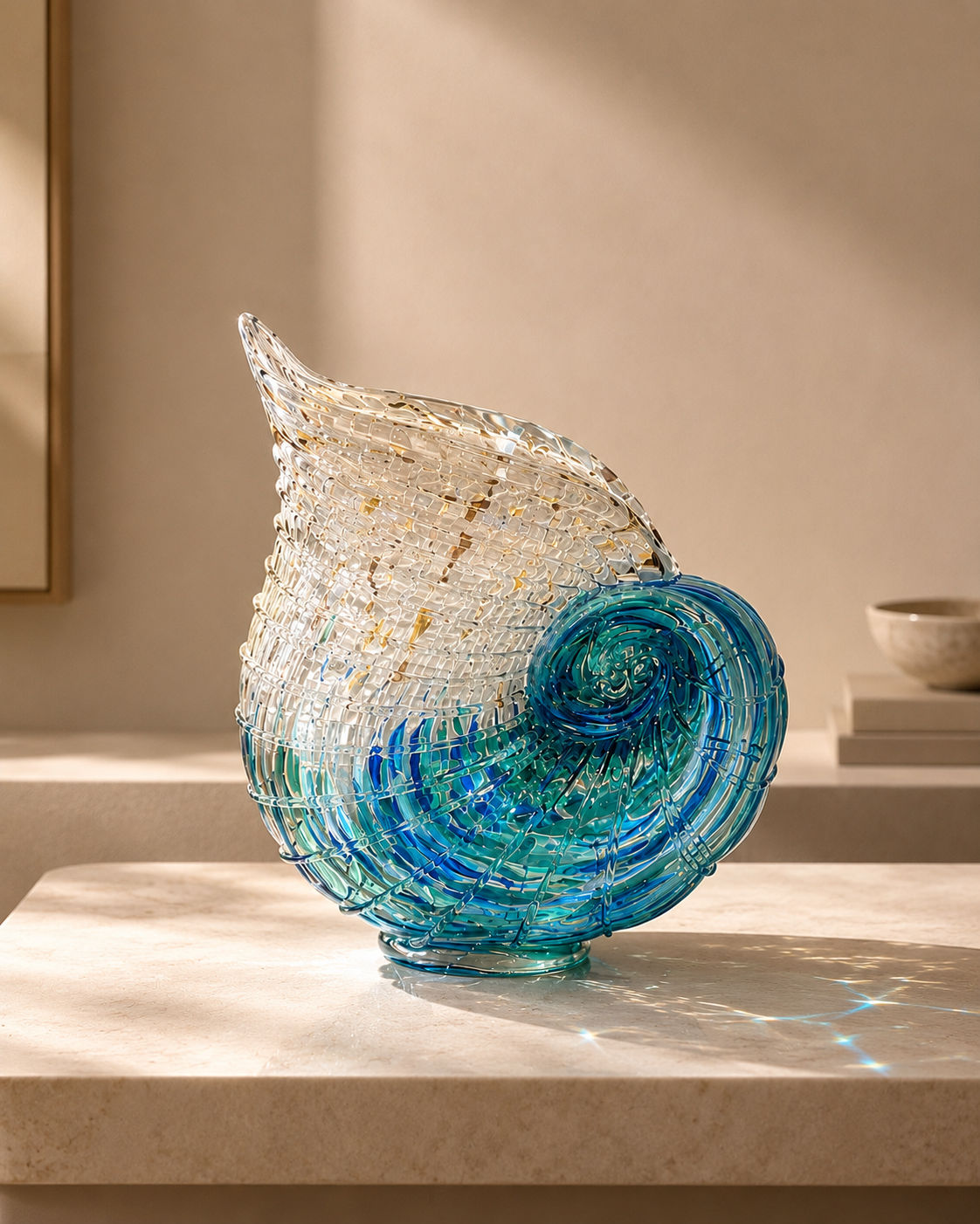 Tati deco Glass shell
