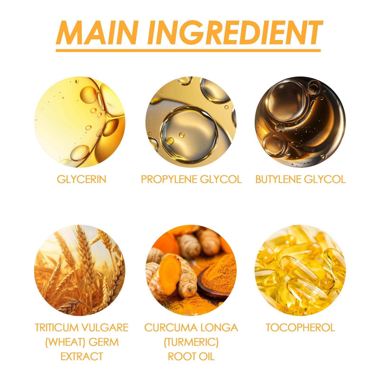 Turmeric Skin Whitening Oil, Brightening, Moisturizing, Anti-Aging, Non-Sticky ,100ml