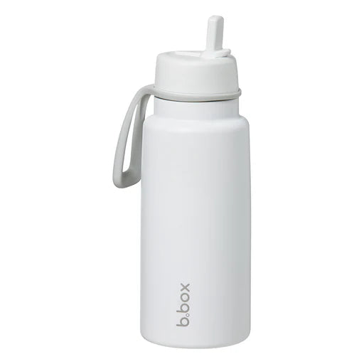 Insulated Flip Top Bottle 1L -White Out
