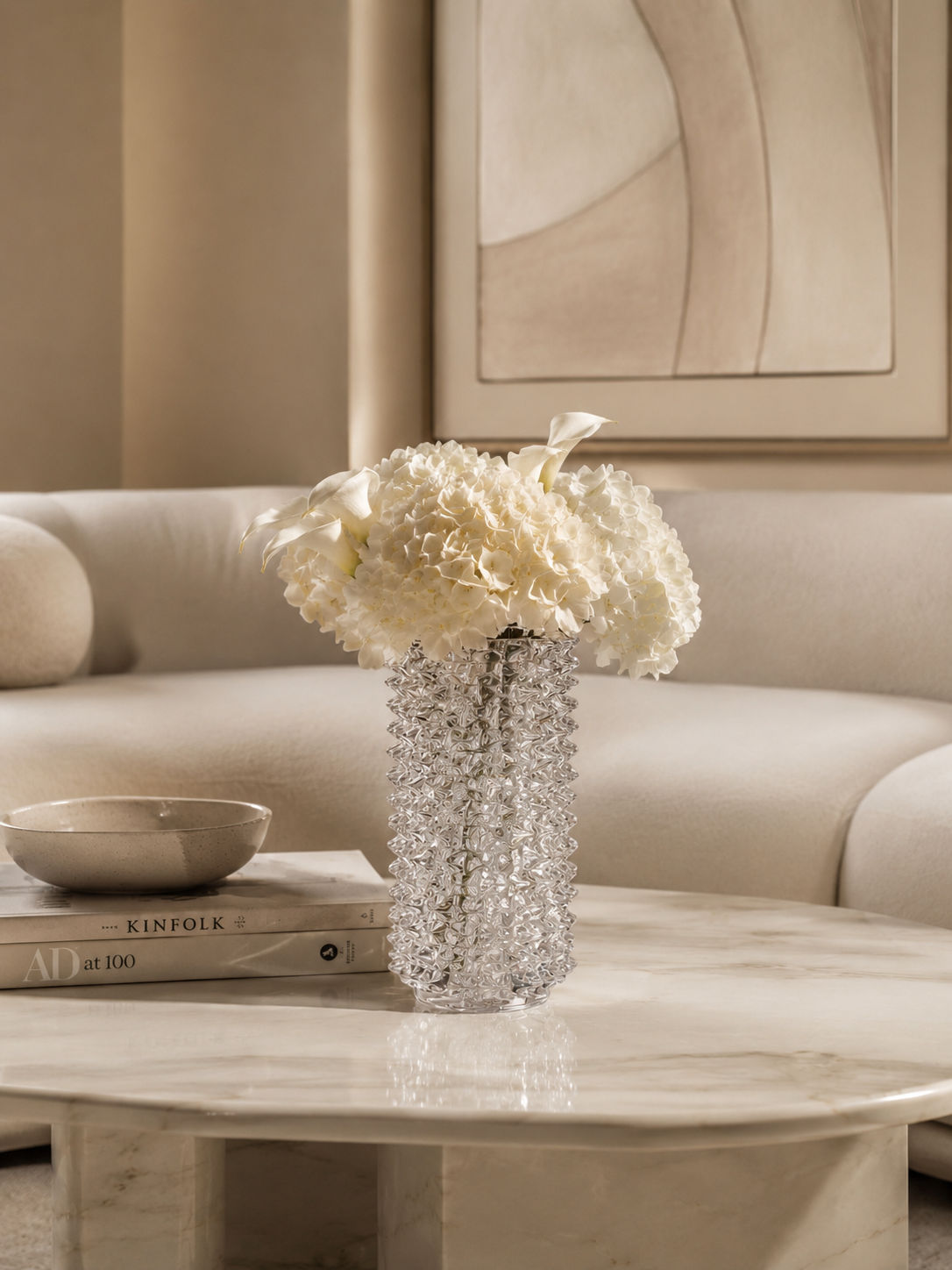 Tati deco Crystal stone vase