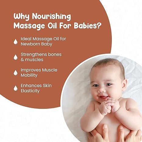 Mother Sparsh – Nourishing Massage Oil for Babies 0+M - 100ml
