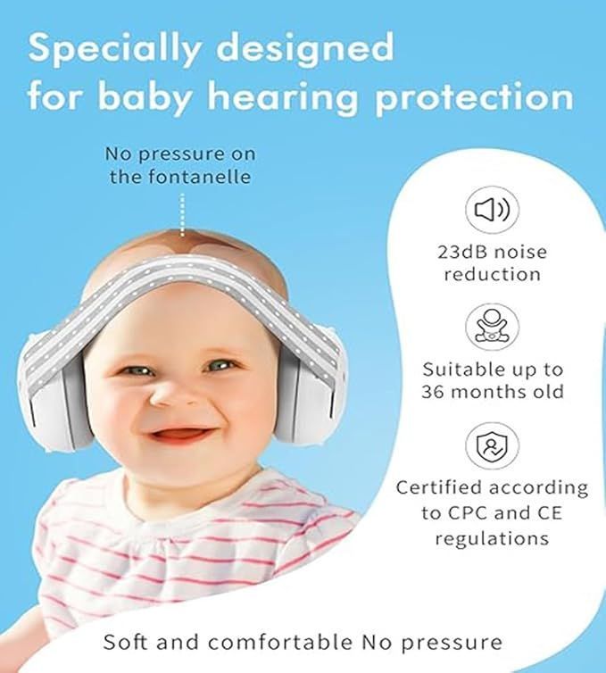 Baby Ear Muffs Noise Protection Noise Cancelling Headphones for Babies