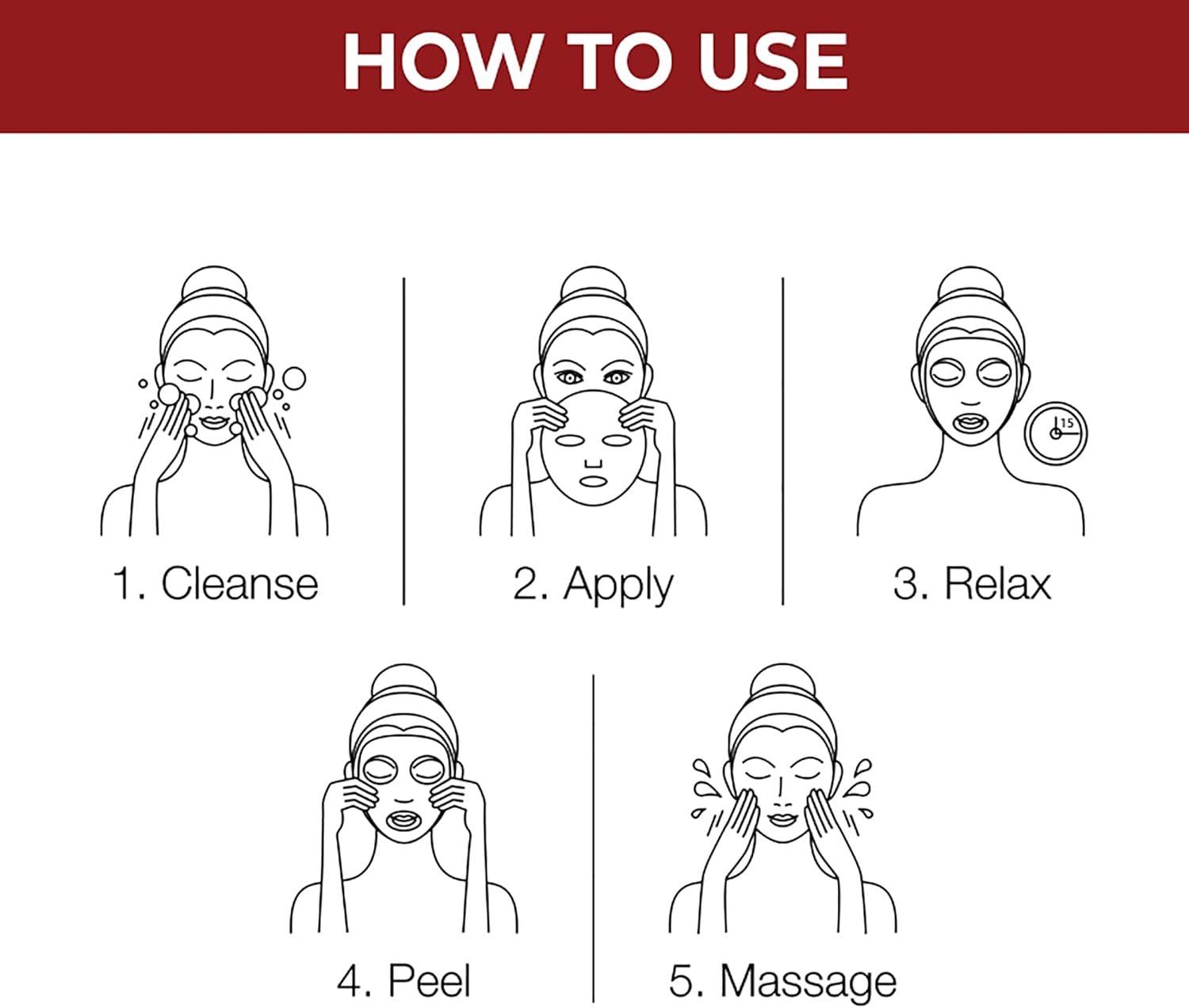 قناع الوجه Nykaa Skin Secrets بالفراولة وزيت الأرغان