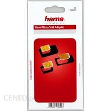 HAMA 124521 ADAPTER FOR NANO/MICRO SIM/SIM CARDS