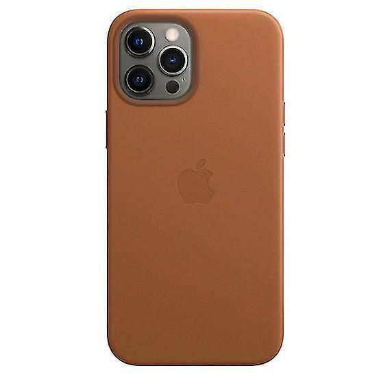 Leather Case For iPhone 12 Pro Max - Magsafe Magnetic Mobile Phone Case with Classic Design