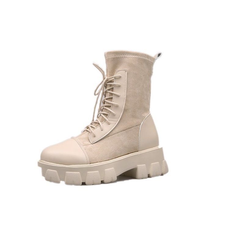 Girls Punk Gothic High Heel Ankle Sock Boots