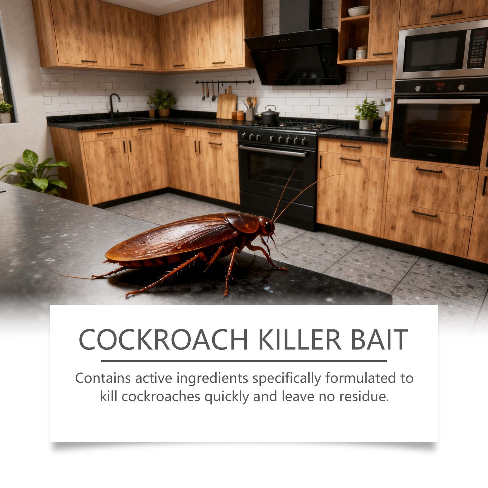 Cockroach Gel Bait Box, Household Cleaning, Fast Pest Control, Easy to Use ,6pcs