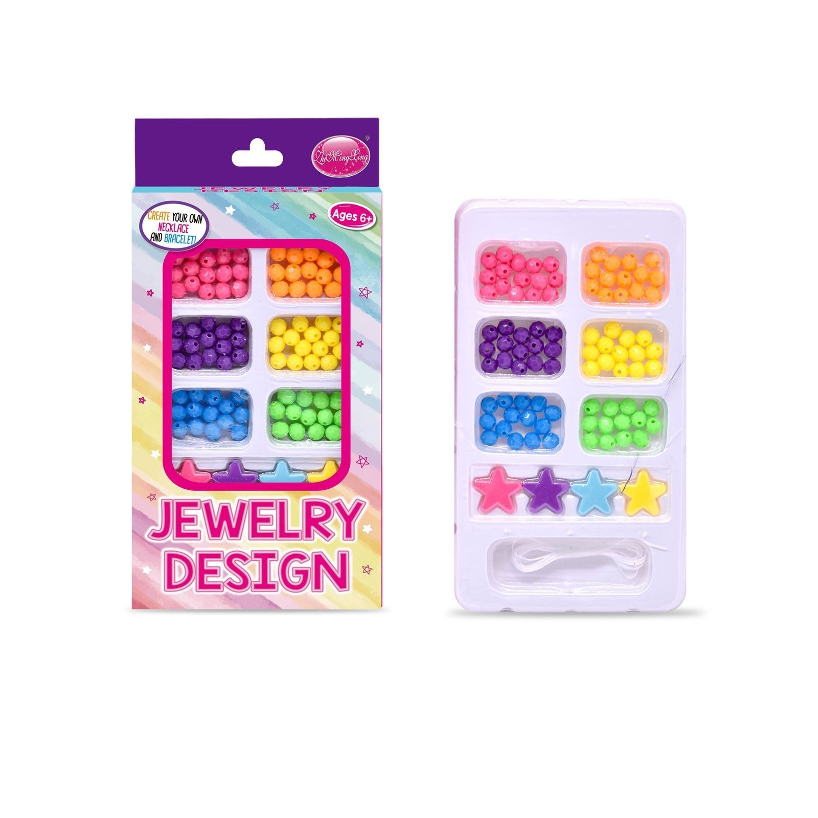 Create Fun DIY Beaded Bracelets for Kids, Creative Handmade Toy Gift ,1pcs