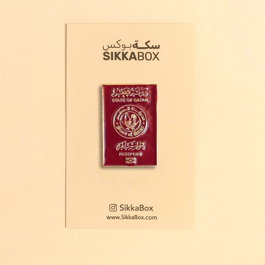 GCC Passport Metal Stickers