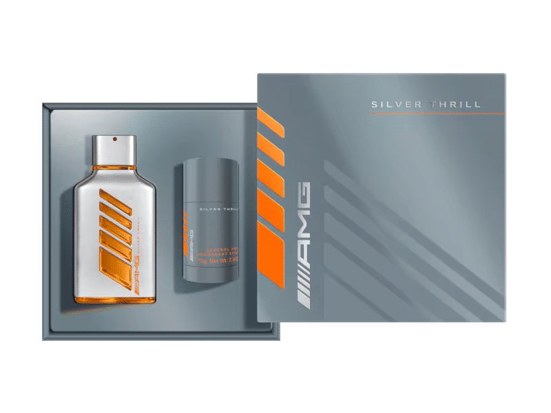 AMG Silver Thrill Eau de Parfum 100ml + Deostick 75gr