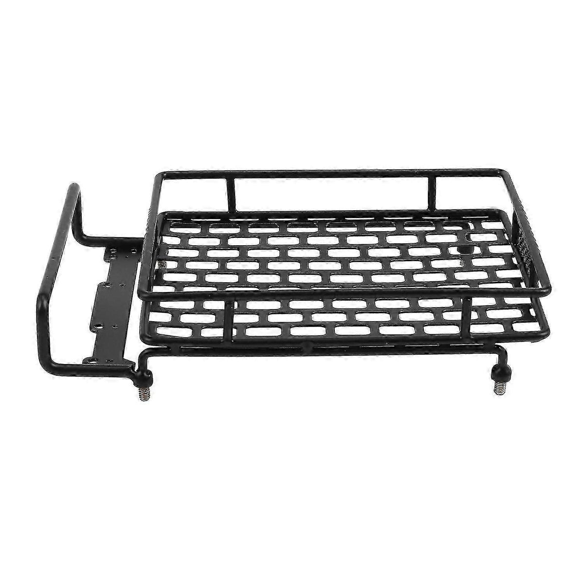 Roof Luggage Rack Led Light Bar For Wrangler Cc01 Al Scx10 Aluminum Alloy Luggage Rack Car Roof