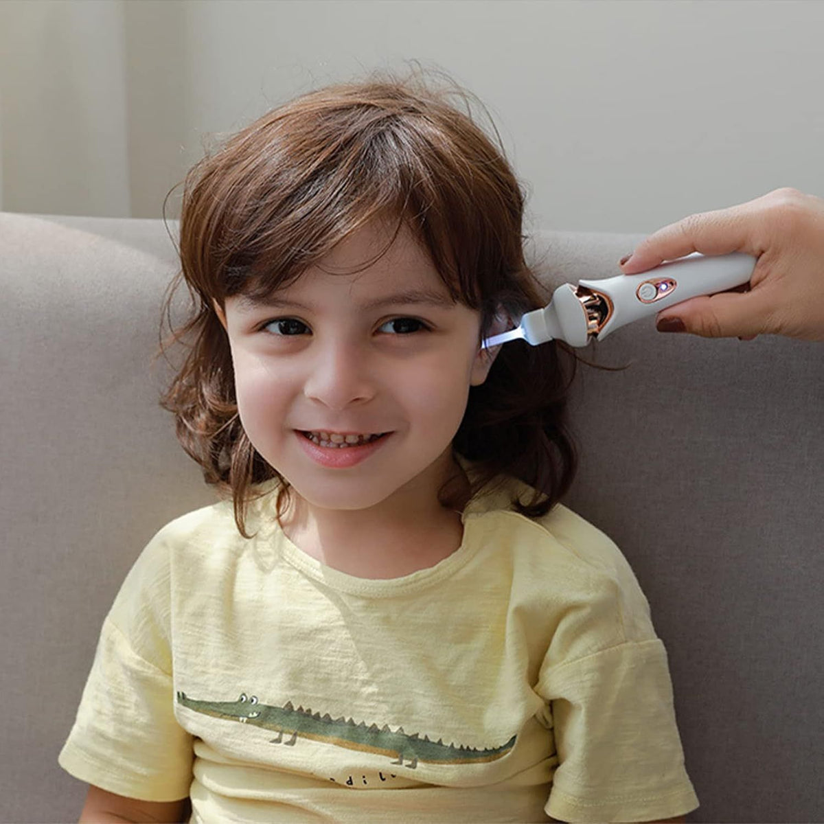 Ear Spoon Set Electric Ear Spoon With Lighting Mode Ear Wax Pick Cleaner